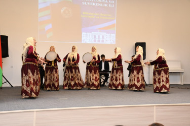 Masallıda “Milli-mənəvi dəyərlər, həmrəylik və humanizm” adlı sərgi və konsert