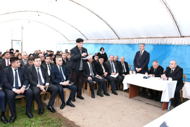 Masallının Hişkədərə ərazisinin Mişkəmi kəndində səyyar qəbul keçirilib