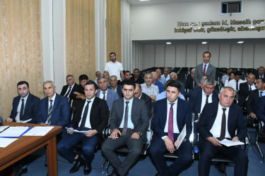 Masallıda kənd təsərrüfatının inkişafı ilə bağlı Dövlət Proqramından irəli gələn vəzifələr müzakirə edilib