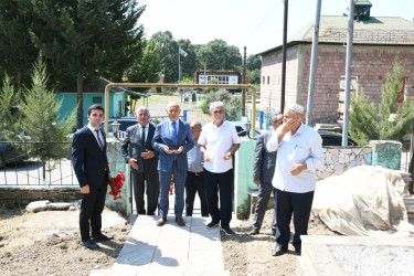 Rayon rəhbəri Tüklə ərazisində şəhid məzarlarını ziyarət etdi 12.08.2026