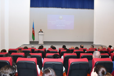 Masallıda “Azərbaycan Respublikasının Prezidenti cənab İlham Əliyevin Yeni Azərbaycan Partiyasının VIII Qurultayındakı nitqindən irəli gələn vəzifələr”ə həsr olunmuş müşavirə