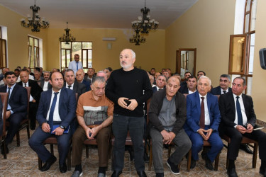 Rayon rəhbəri 02 oktyabr 2026-cı il tarixdə Ərkivan qəsəbəsində səyyar qəbul keçirib