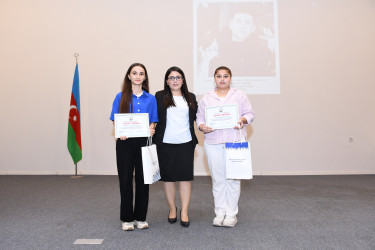 Masallıda Ali məktəblərə yüksək balla qəbul olmuş abituriyentlərlə görüş