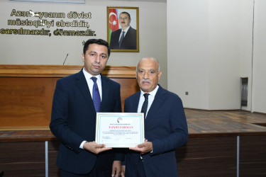 23 iyun 2026-cı il tarixində Dövlət Qulluqçularının Peşə bayramı münasibətilə Masallı Rayon İcra Hakimiyyətinin inzibati binasında tədbir keçirilmişdir.