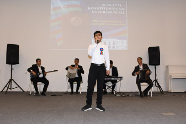 Masallıda “Milli-mənəvi dəyərlər, həmrəylik və humanizm” adlı sərgi və konsert