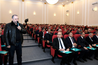 Masallı rayonunda 2025-ci ilin sosial-iqtisadi inkişafının yekunları və qarşıda duran vəzifələrə həsr olunmuş hesabat yığıncağı