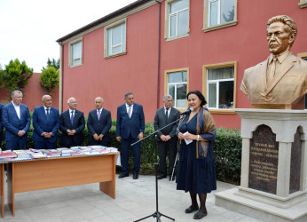 Masallıda Teymur bəy Bayraməlibəyovun büstünün açılışı oldu