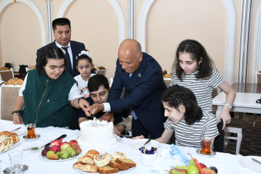 Masallıda əlilliyi olan uşaqlar üçün xeyriyyə tədbiri keçirilib