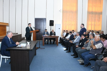 Masallıda “Sahibkarlığa yeni dəstək alətləri və mövcud mexanizmlərin genişləndirilməsi” mövzusunda tədbir