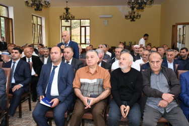 Rayon rəhbəri 02 oktyabr 2026-cı il tarixdə Ərkivan qəsəbəsində səyyar qəbul keçirib