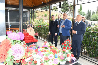 Rayon rəhbəri Masallı şəhər ərazisində şəhid məzarlarını ziyarət etdi 09.09.2026
