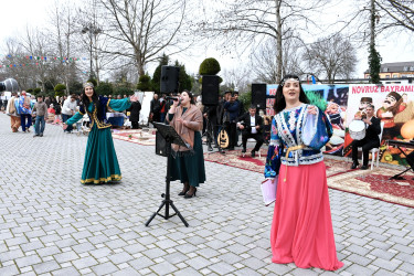 “Yurdumuza bayramlar qoşa gəlir”-Masallıda Novruz təntənəsi