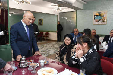 Masallıda rayon rəhbərinin şəhid ailələri ilə növbəti görüşü - 29.12.2025