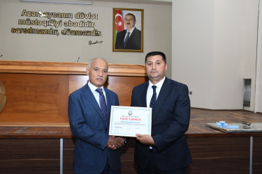 Masallıda Dövlət Qulluqçularının Peşə bayramı günü münasibətilə tədbir