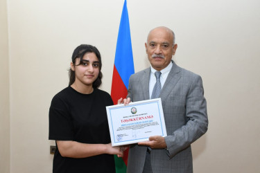 Rayon rəhbəri "RobotChallenge Azerbaijan 2026”da uğur qazanan qaliblərlə görüşdü