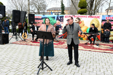 “Yurdumuza bayramlar qoşa gəlir”-Masallıda Novruz təntənəsi