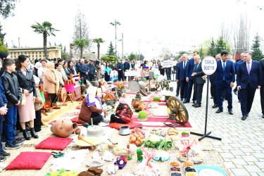 “Yurdumuza bayramlar qoşa gəlir”-Masallıda Novruz təntənəsi