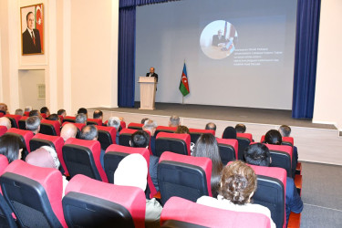Masallıda Ulu Öndər Heydər Əliyevin anadan olmasının 103 illiyinə həsr olunmuş konfrans keçirilib