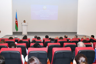 Masallıda “Azərbaycan Respublikasının Prezidenti cənab İlham Əliyevin Yeni Azərbaycan Partiyasının VIII Qurultayındakı nitqindən irəli gələn vəzifələr”ə həsr olunmuş müşavirə