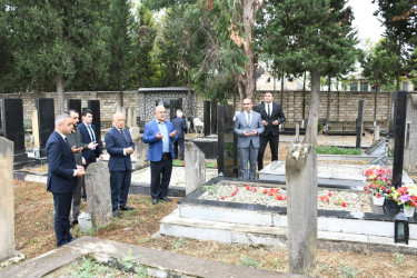 Rayon rəhbəri Masallı şəhər ərazisində şəhid məzarlarını ziyarət etdi 09.09.2026