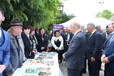 Ümummilli Lider Heydər Əliyevin anadan olmasının 103-cü ildönümünə həsr edilmiş “Masallı Kitab Festivalı – 2026” öz qapılarını kitabsevərlərin üzünə açdı