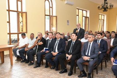 Rayon rəhbəri 02 oktyabr 2026-cı il tarixdə Ərkivan qəsəbəsində səyyar qəbul keçirib