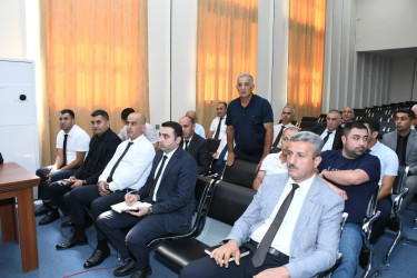 Masallıda “Sahibkarlığa yeni dəstək alətləri və mövcud mexanizmlərin genişləndirilməsi” mövzusunda tədbir