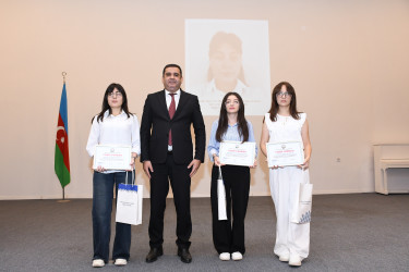 Masallıda Ali məktəblərə yüksək balla qəbul olmuş abituriyentlərlə görüş