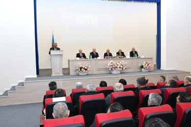 Masallı rayonunda 2025-ci ilin sosial-iqtisadi inkişafının yekunları və qarşıda duran vəzifələrə həsr olunmuş hesabat yığıncağı