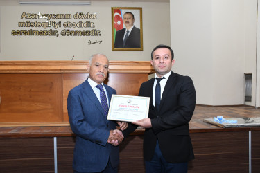 Masallıda Dövlət Qulluqçularının Peşə bayramı günü münasibətilə tədbir