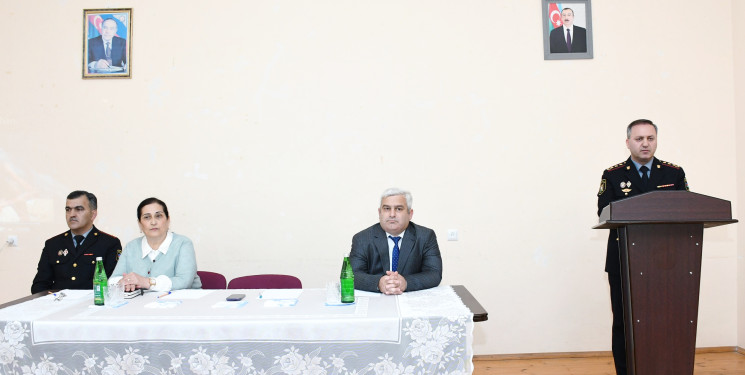 Mahmudavar kəndində yetkinlik yaşına çatmayanların maarifləndirilməsi