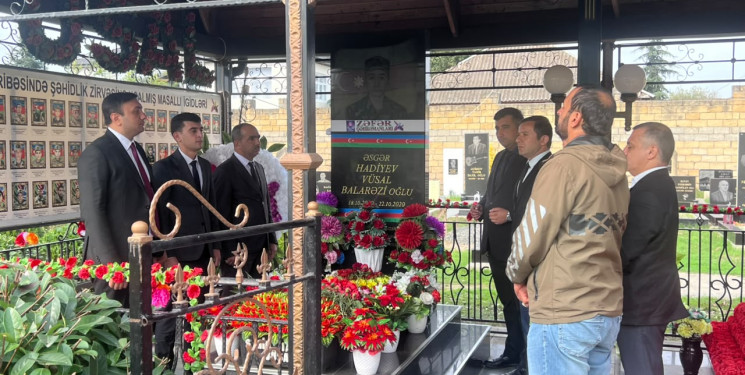 Masallı şəhərində şəhid Vüsal Hadiyevin şəhadətinin 6-cı ildönümü anıldı