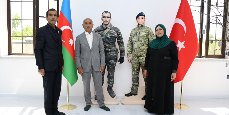 Masallıda rayon rəhbəri Viləş kəndində şəhid qardaşların ev-muzeyini ziyarət etdi