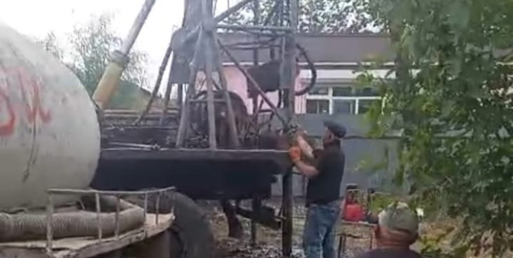 Xırmandalı kəndində artezian quyusu istifadəyə verildi