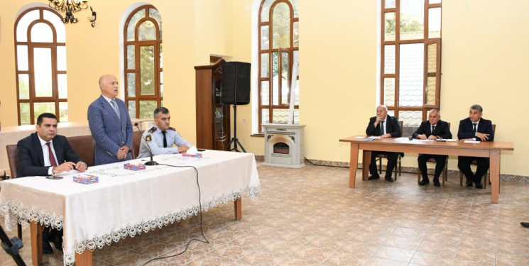 Rayon rəhbəri 02 oktyabr 2026-cı il tarixdə Ərkivan qəsəbəsində səyyar qəbul keçirib