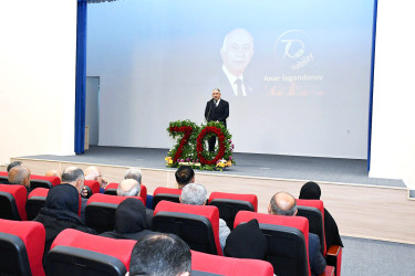Masallıda millət vəkili, tarix elmləri doktoru, professor Anar Camal oğlu İsgəndərovun 70 illik yubileyi qeyd olundu.