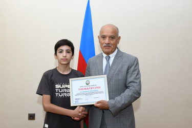 Rayon rəhbəri "RobotChallenge Azerbaijan 2026”da uğur qazanan qaliblərlə görüşdü