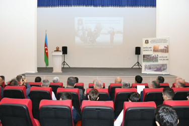 Masallıda “Vətənpərvər Azərbaycan gəncliyi: Sağlam gənclik, Sağlam gələcək!” mövzusunda tədbir