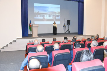 Masallıda Ulu Öndər Heydər Əliyevin anadan olmasının 103 illiyinə həsr olunmuş konfrans keçirilib