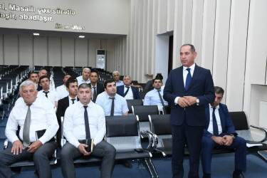 Masallıda “Sahibkarlığa yeni dəstək alətləri və mövcud mexanizmlərin genişləndirilməsi” mövzusunda tədbir