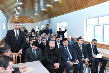 Masallının Boradigah ərazisinin Mollaoba kəndində səyyar qəbul keçirilib