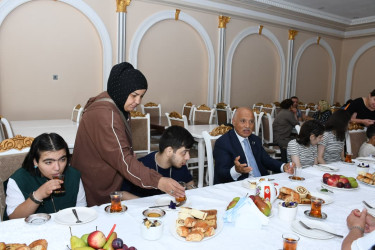 Masallıda əlilliyi olan uşaqlar üçün xeyriyyə tədbiri keçirilib