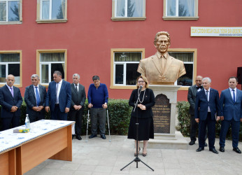 Masallıda Teymur bəy Bayraməlibəyovun büstünün açılışı oldu